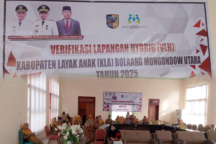 Bolaang Mongondow Utara Siap Jalani Verifikasi Lapangan KLA 2025, Sekda Tegaskan OPD Wajib Hadir